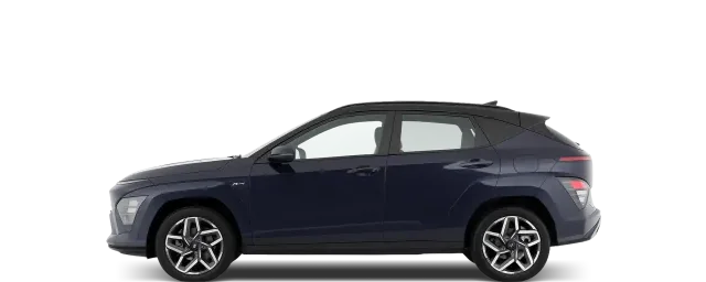 Side view of the 2023 Hyundai Kona