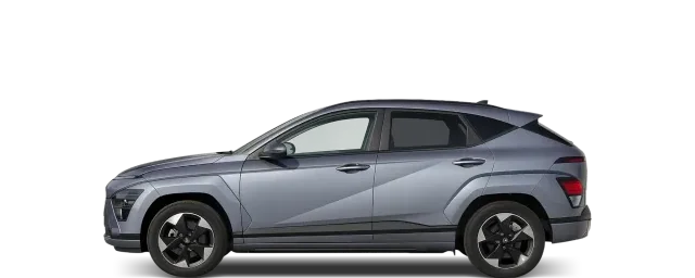 Side view of the 2024 Hyundai Kona Electric