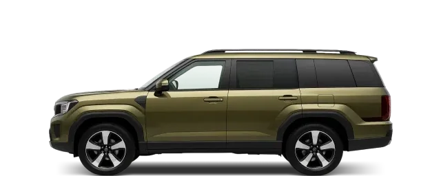 Side view of the 2024 Hyundai Santa Fe