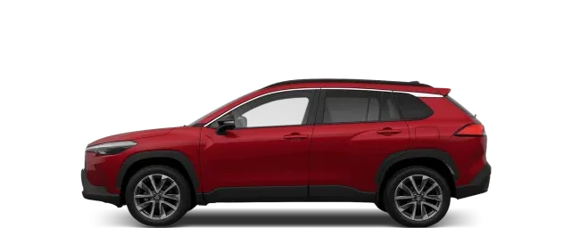 Side view of the 2025 Toyota Corolla Cross