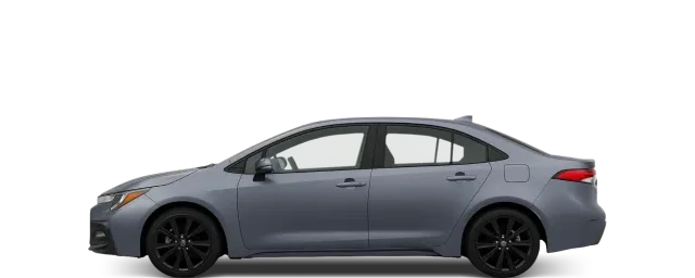 Side view of the 2023 Toyota Corolla Sedan