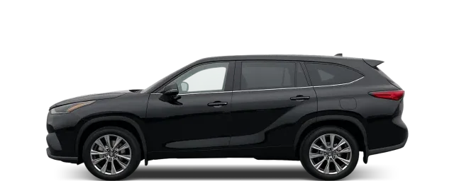 Side view of the 2020 Toyota Highlander