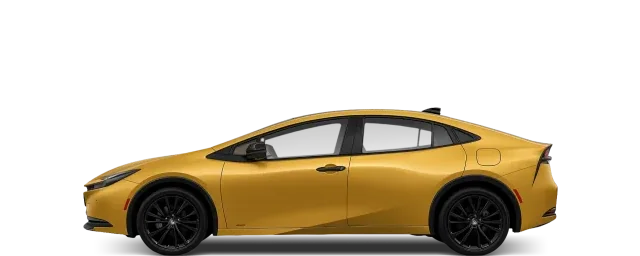 Side view of the 2023 Toyota Prius