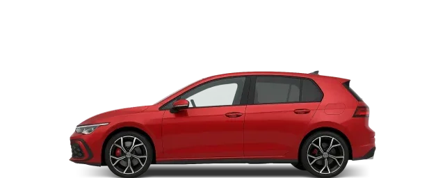 Side view of the 2024 Volkswagen Golf