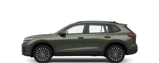 Side view of the 2024 Volkswagen Tiguan